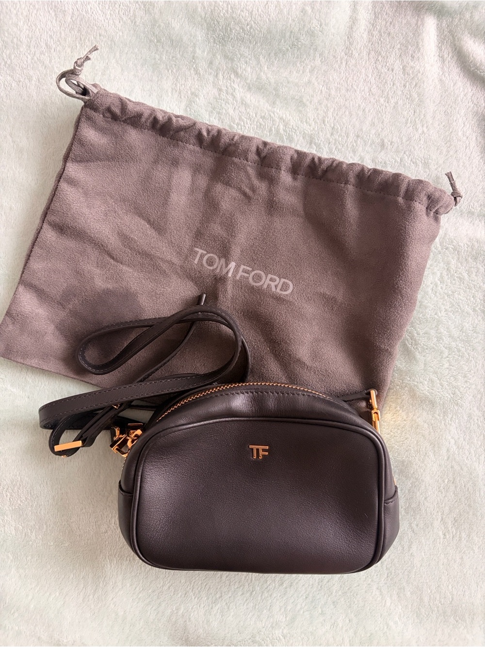 Tom Ford Leather Mini Crossbody
